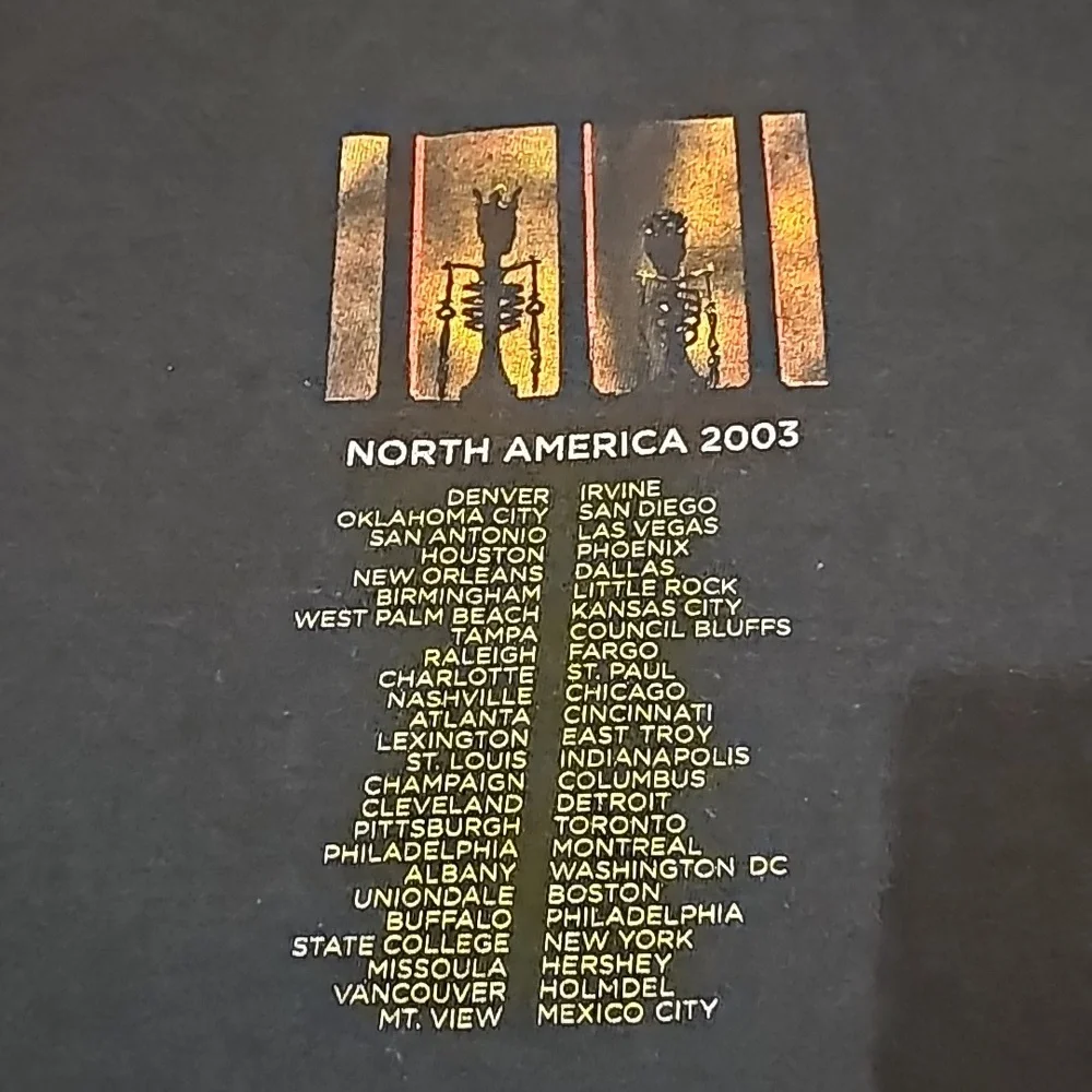 Pearl Jam Riot Act Tour T-shirt - Picture 5 of 5